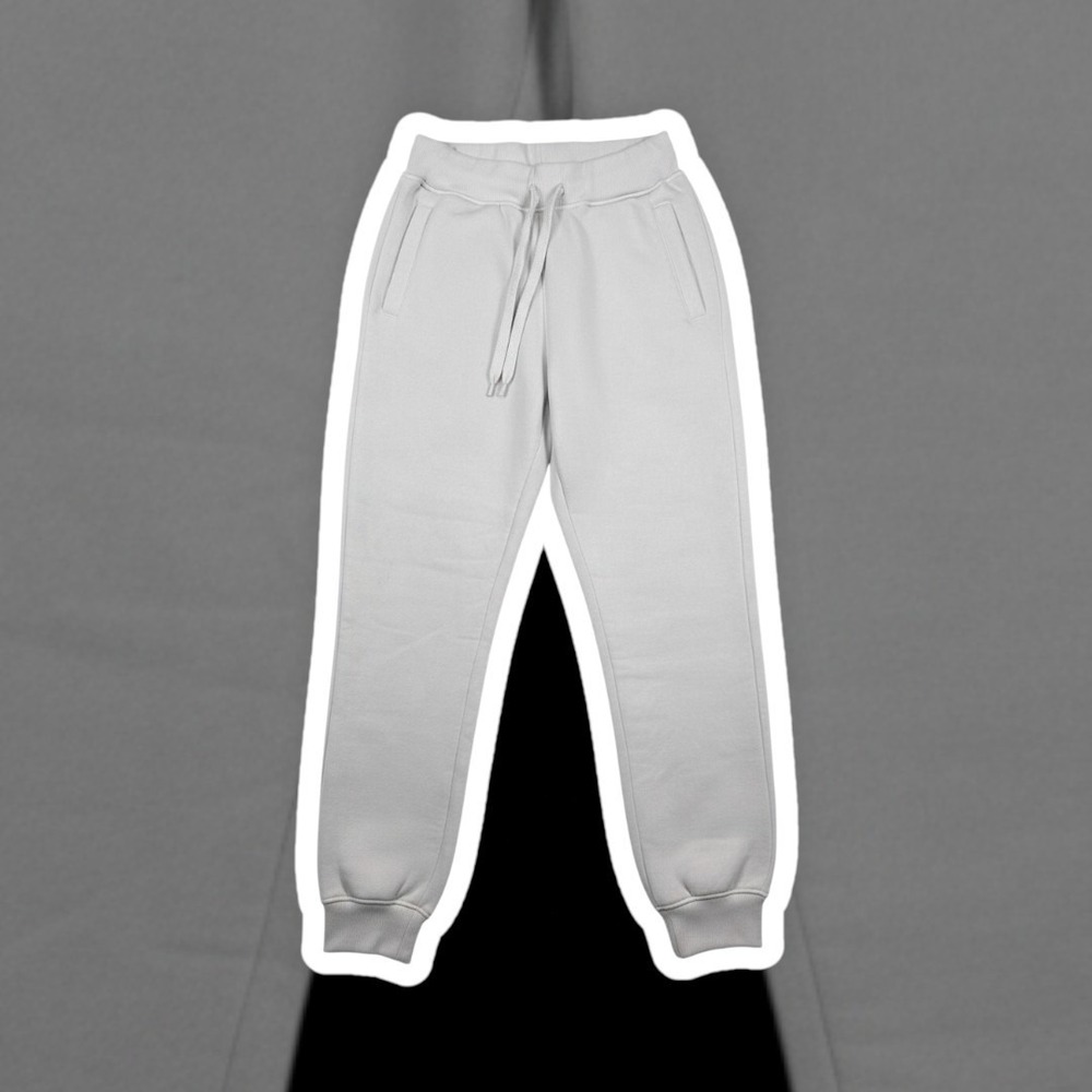 Southpole Mens XS White Joggers Fleece Sweatpants Drawstring Tapered Streetwear
